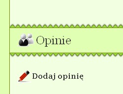 Opinie Opinie - zrzut ekranu